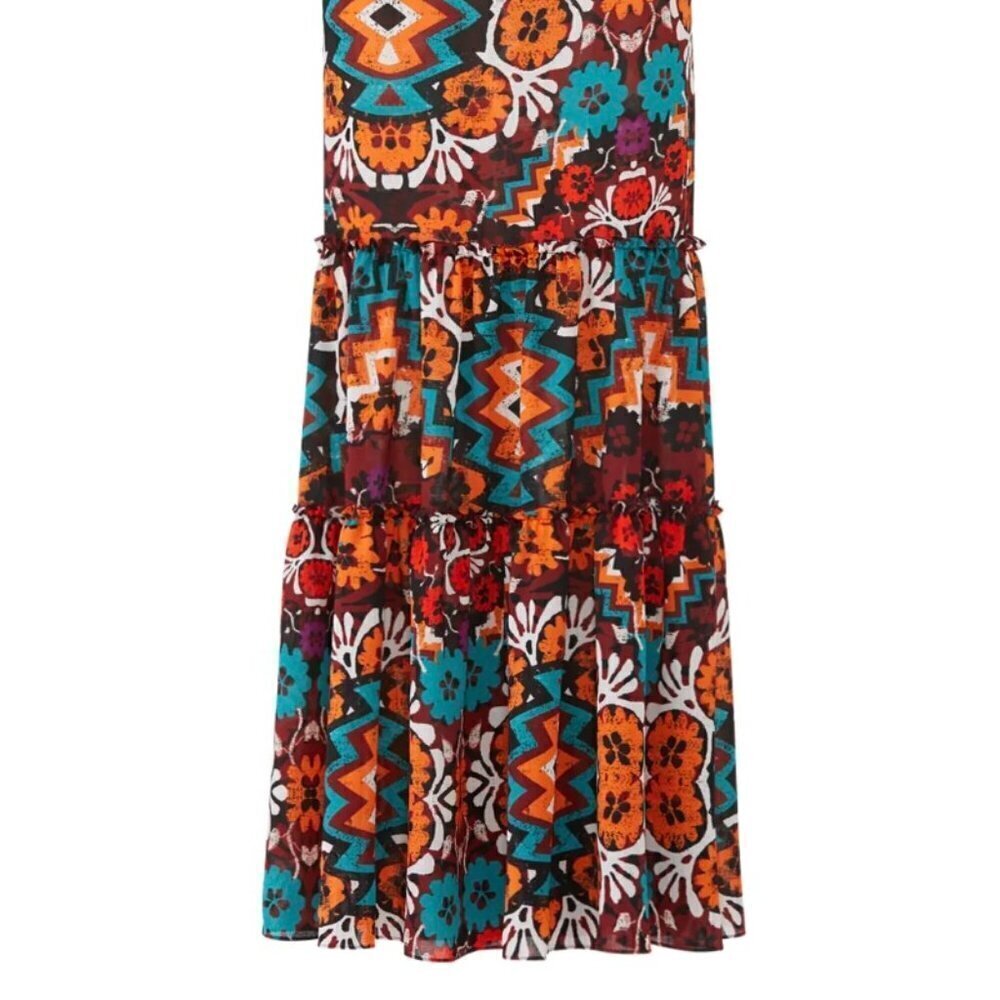 josie Paradise Maxi Skirt XL - EUC - Picture 2 of 11